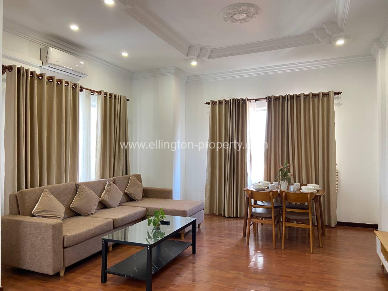 1 Bedroom Serviced Apartment For Rent In Bkk1 - Ellington Property