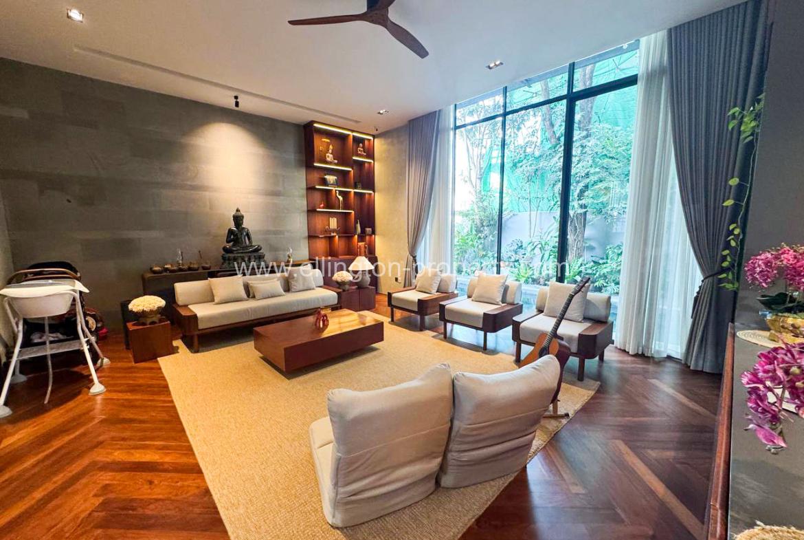 Pool Villa For Rent Near Aeon Sen Sok Mall - Ellington Property