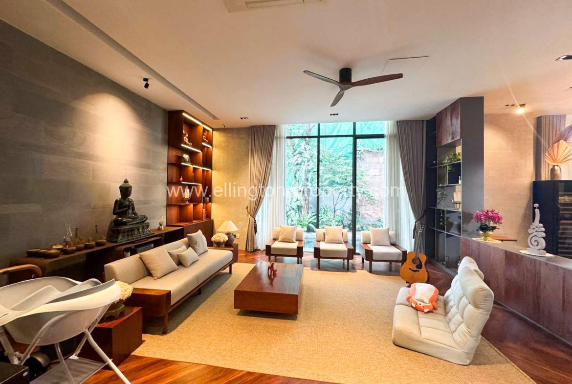 Pool Villa For Rent Near Aeon Sen Sok Mall - Ellington Property