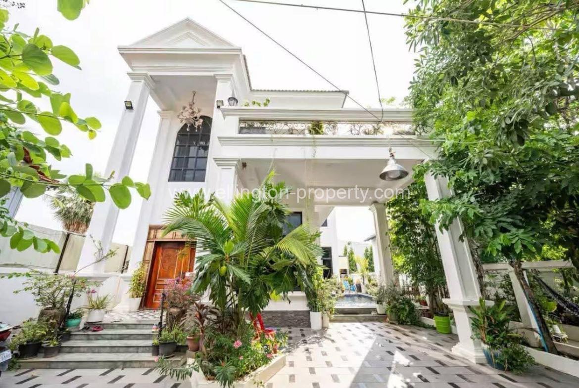 Single Villa For Rent In Sangkat Krang Thnong Sen Sok - Ellington Property
