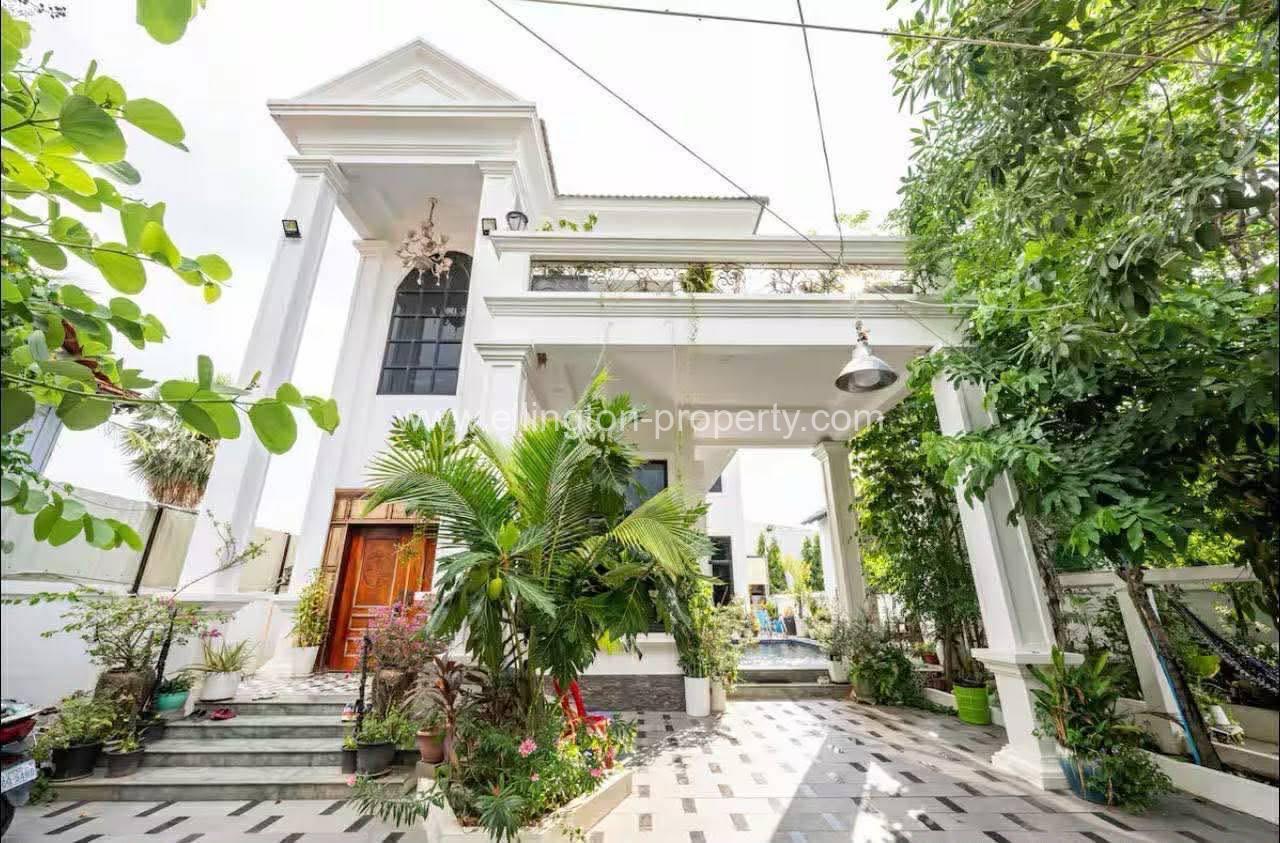 Single Villa For Rent In Sangkat Krang Thnong Sen Sok - Ellington Property