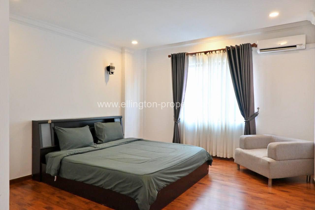 3 Bedrooms Serviced Apartment For Rent In Bkk1 - Ellington Property