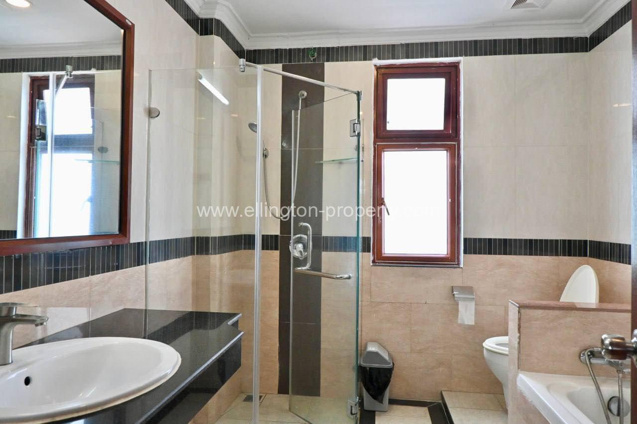 3 Bedrooms Serviced Apartment For Rent In Bkk1 - Ellington Property