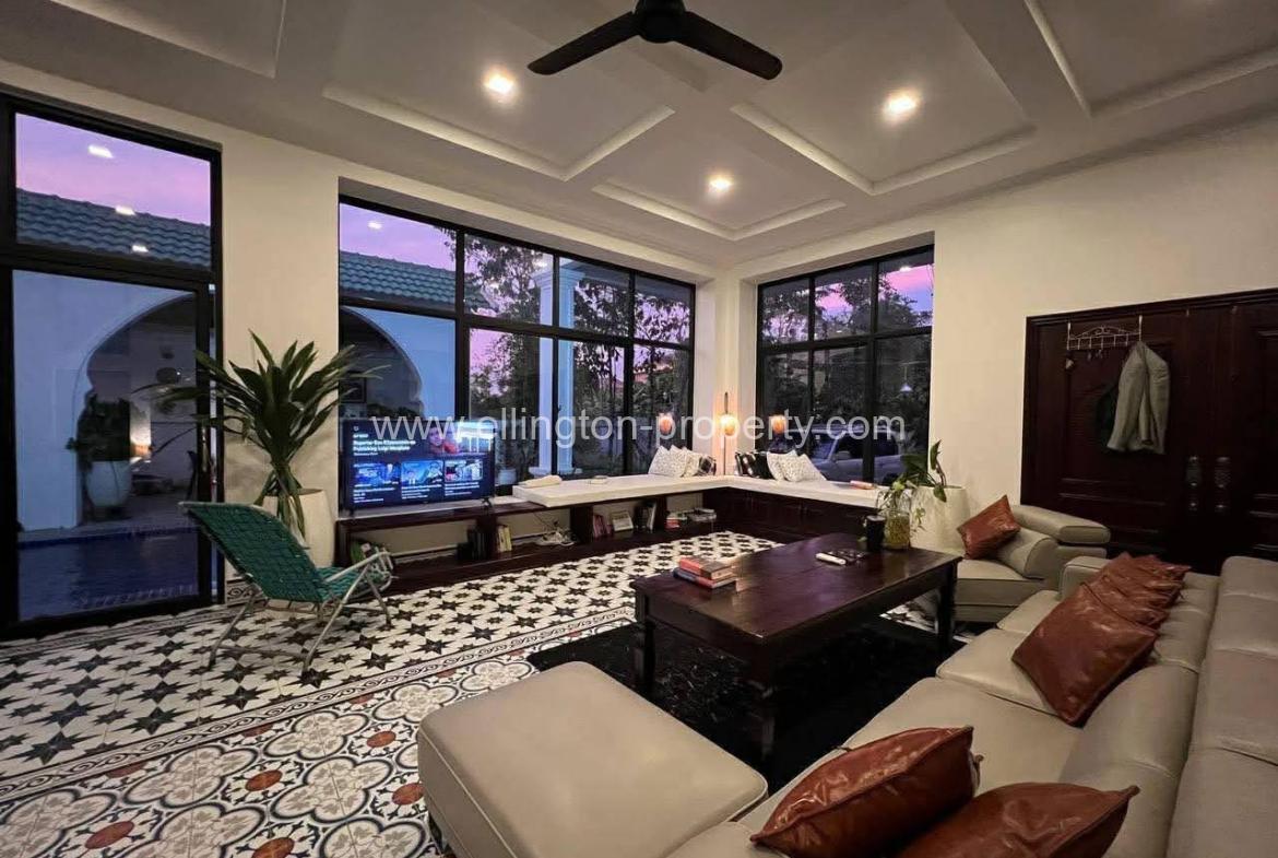 Single Villa For Rent In Sangkat Krang Thnong Sen Sok - Ellington Property