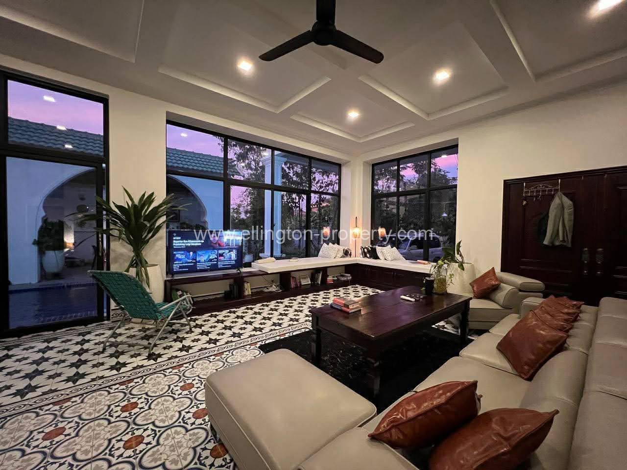 Single Villa For Rent In Sangkat Krang Thnong Sen Sok - Ellington Property