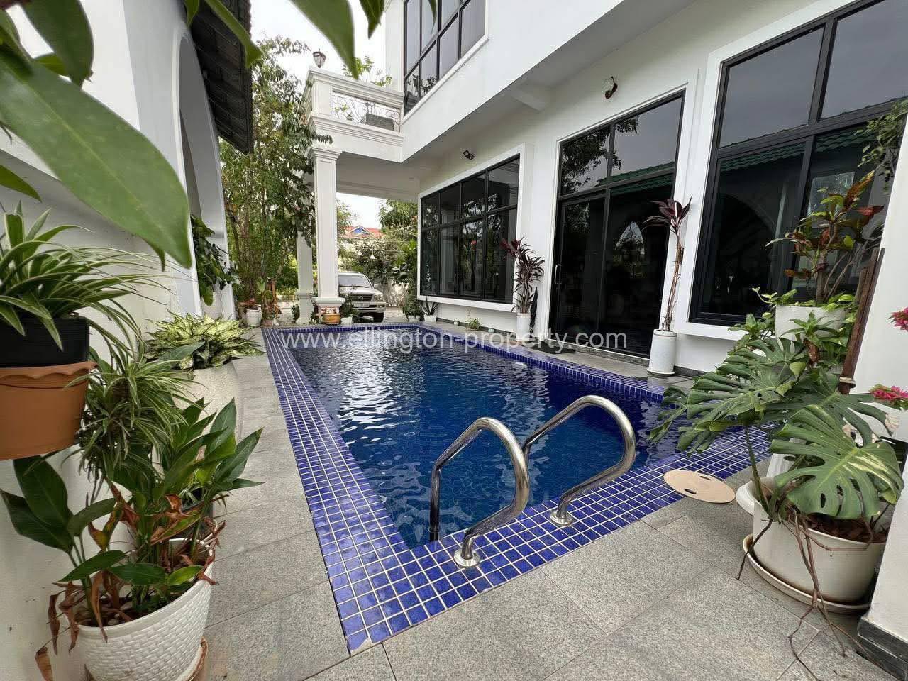 Single Villa For Rent In Sangkat Krang Thnong Sen Sok - Ellington Property