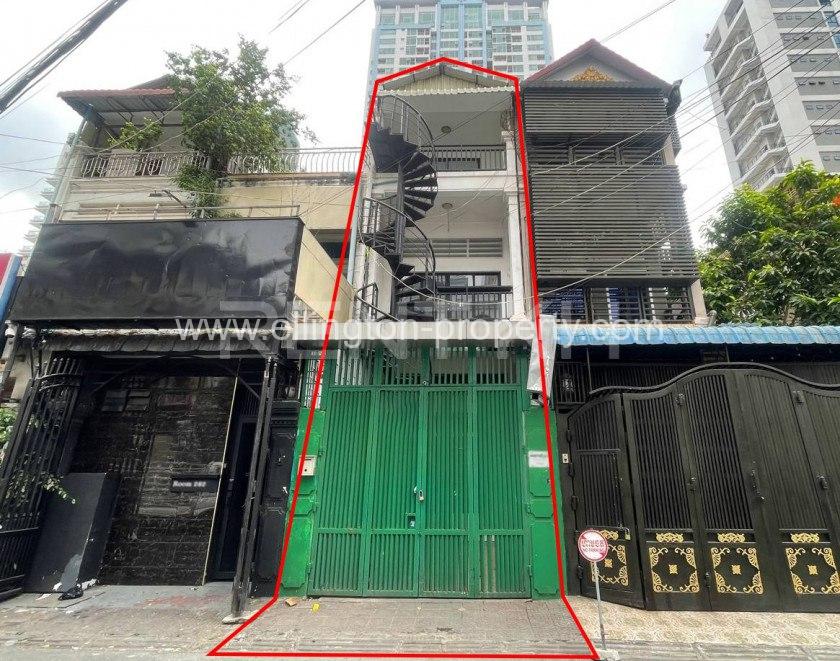Shophouse For Rent In Bkk1 - Ellington Property