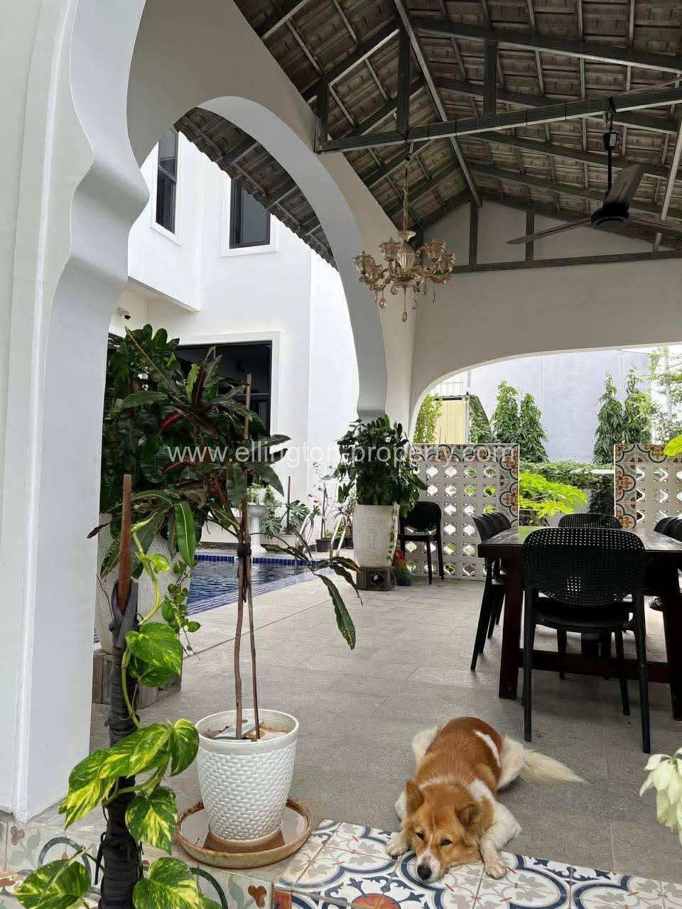Single Villa For Rent In Sangkat Krang Thnong Sen Sok - Ellington Property