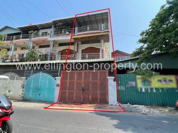 Shop House For Rent In Tuol Svay Prey - Ellington Property
