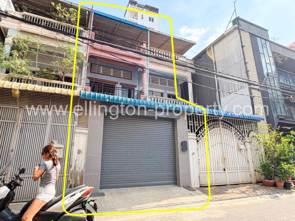 Flat House For Rent In Toul Tompong - Ellington Property