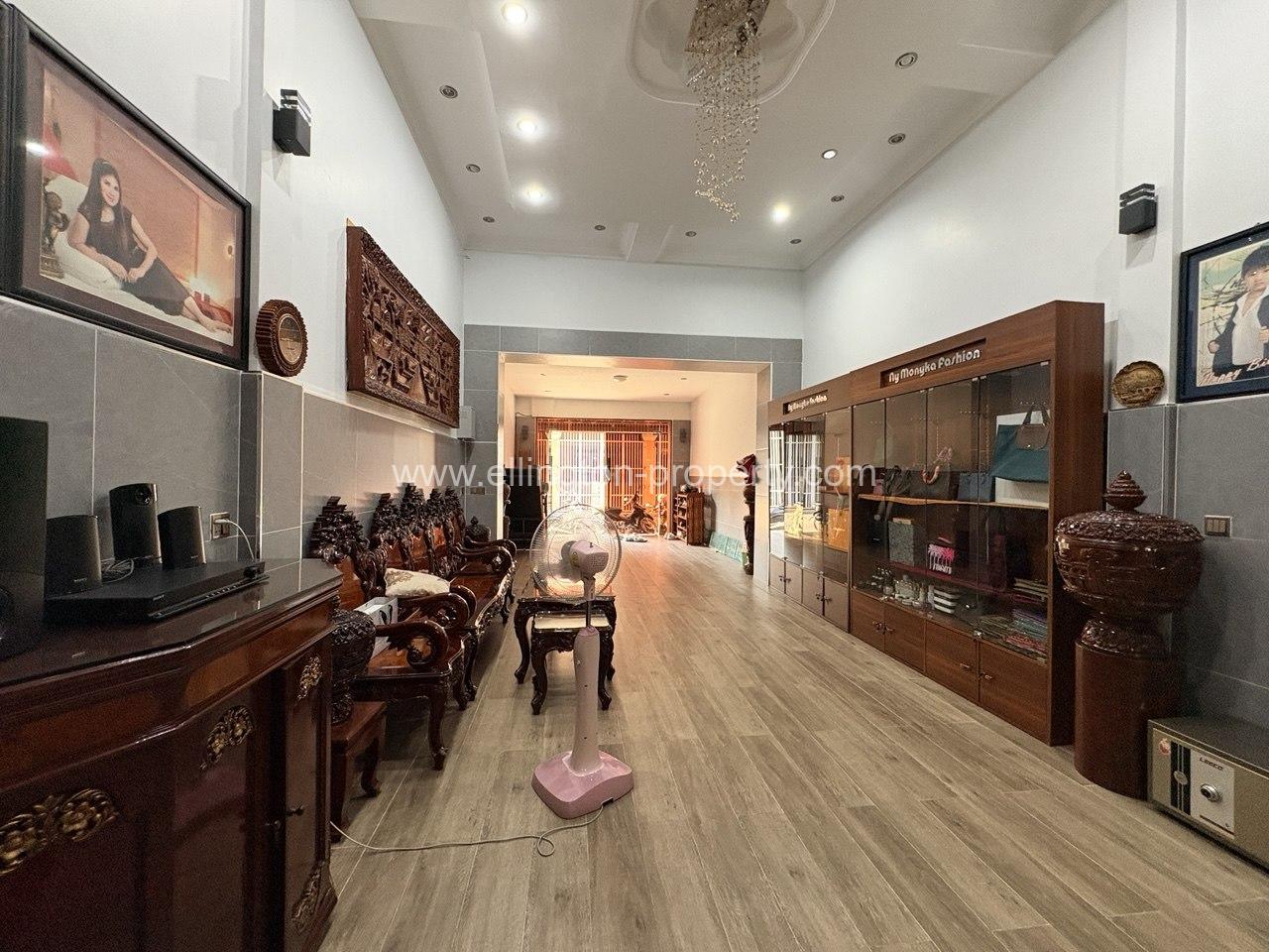 Flat House For Rent In Toul Tompong - Ellington Property