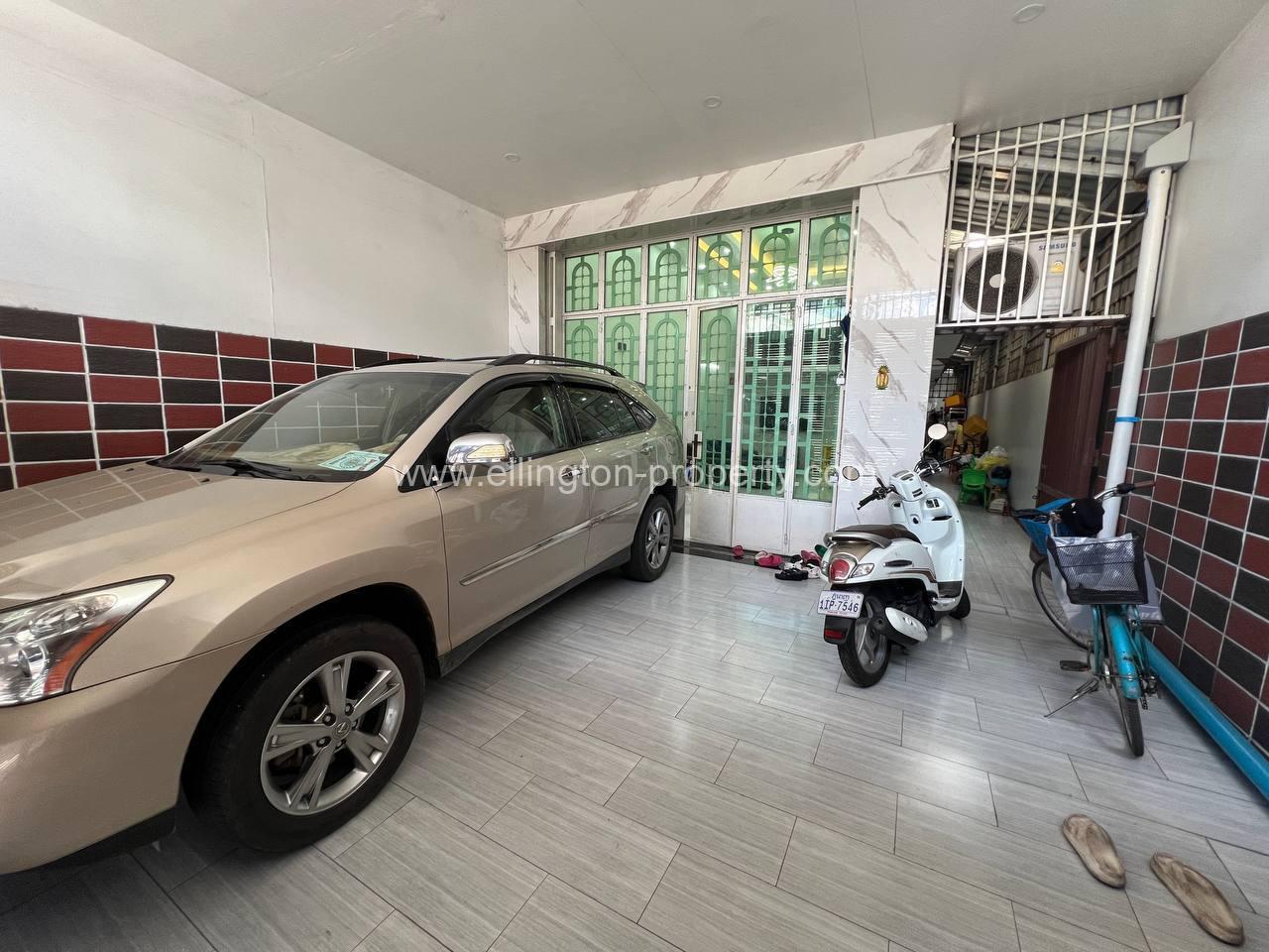 Shop House For Rent In Tuol Svay Prey - Ellington Property