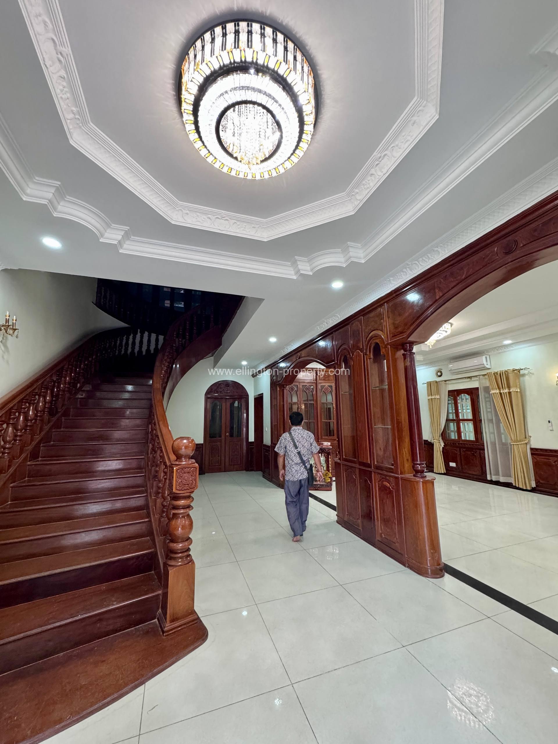 Villa For Rent At Bkk, Phnompenh - Ellington Property
