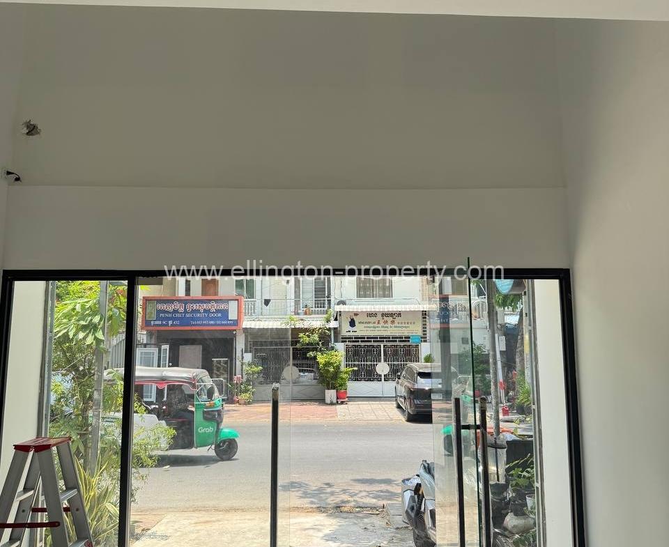 Shophouse For Rent​ At Toul Tum Pung . - Ellington Property