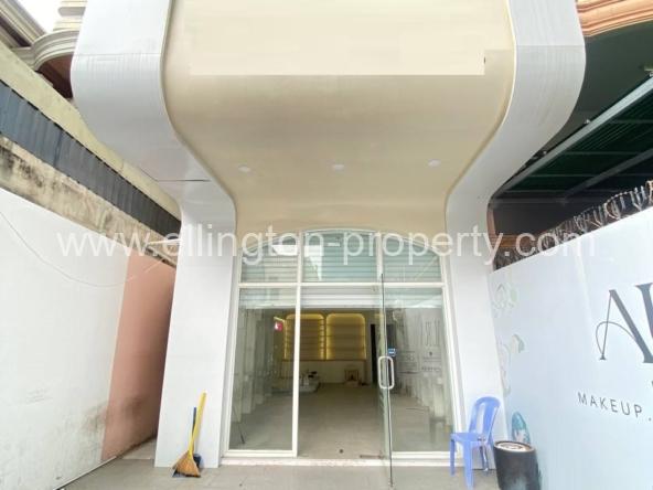 Shophouse Ground Floor For Rent Beoung Keng Kong 1 ( Bkk1 ) - Ellington Property