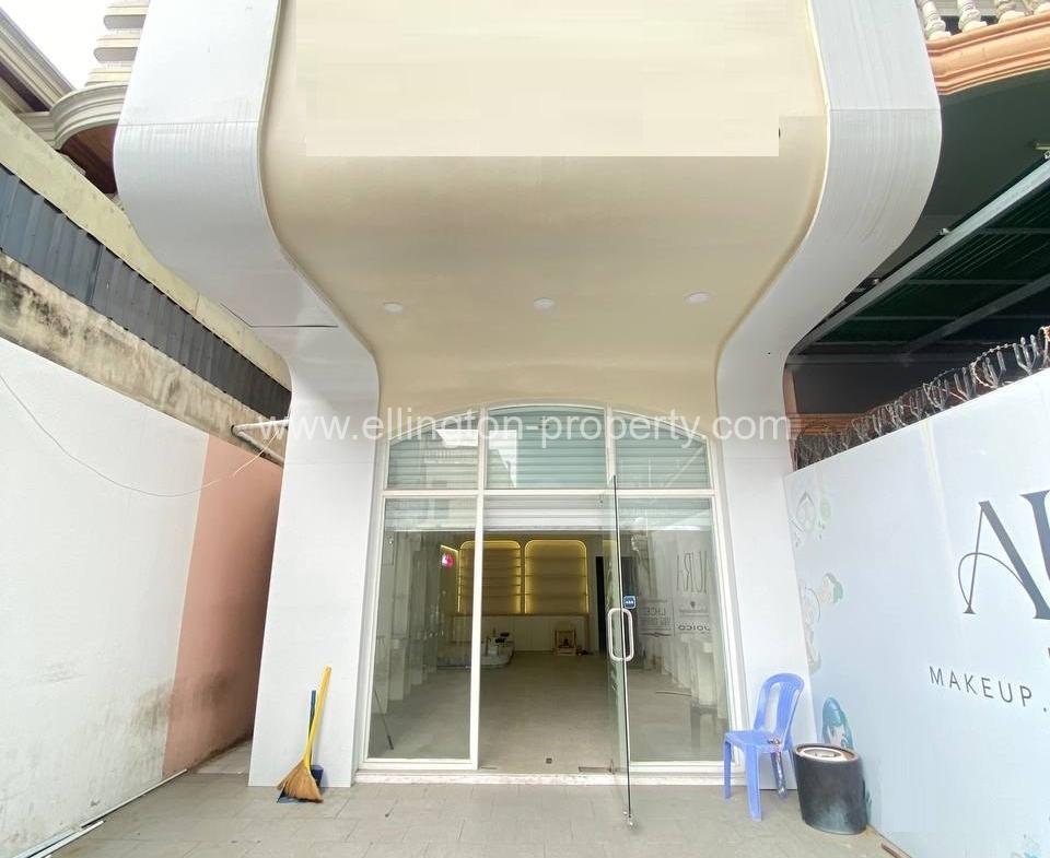 Shophouse Ground Floor For Rent Beoung Keng Kong 1 ( Bkk1 ) - Ellington Property