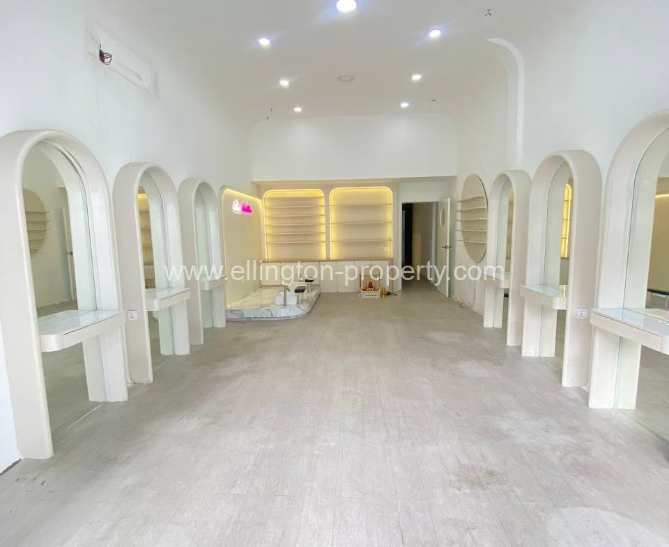 Shophouse Ground Floor For Rent Beoung Keng Kong 1 ( Bkk1 ) - Ellington Property