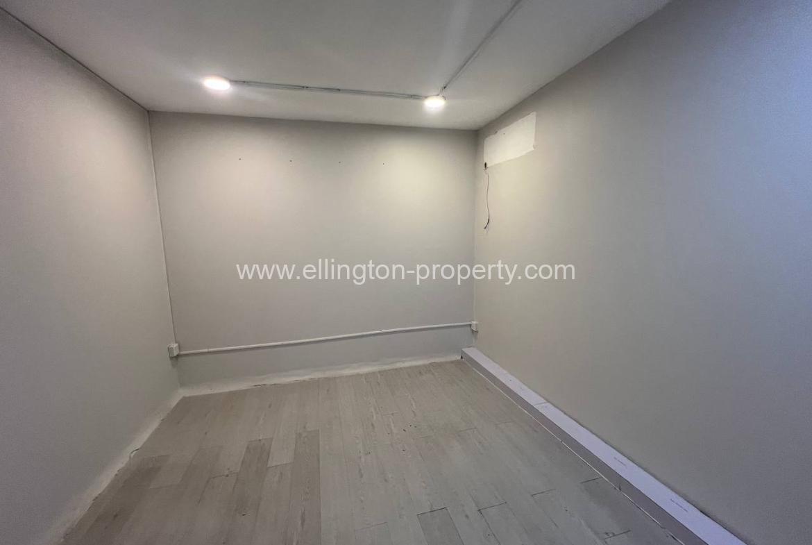 Shophouse Ground Floor For Rent Beoung Keng Kong 1 ( Bkk1 ) - Ellington Property