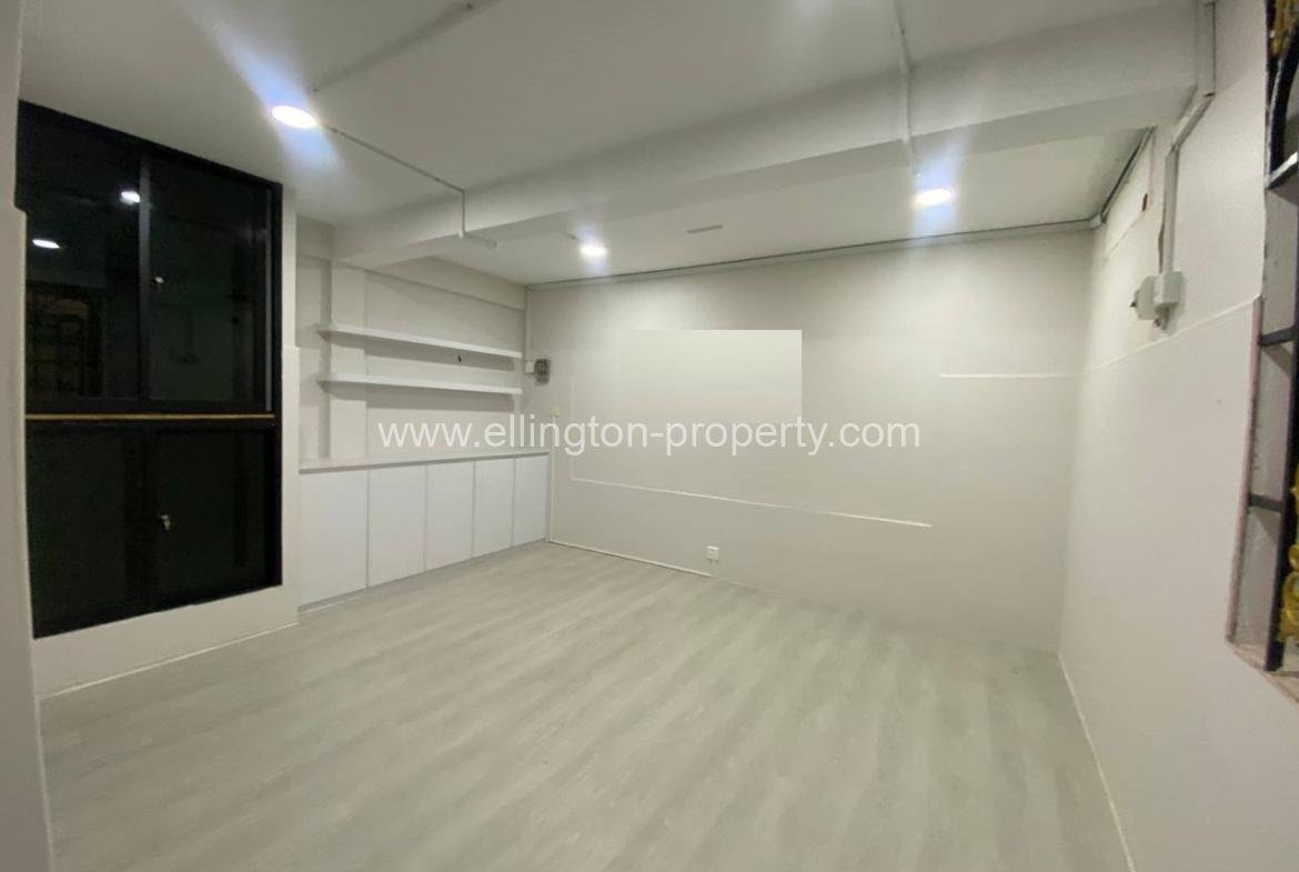 Shophouse Ground Floor For Rent Beoung Keng Kong 1 ( Bkk1 ) - Ellington Property