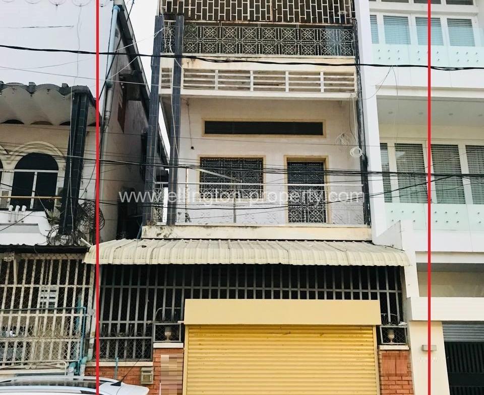 Shophouse For​​ Rent At Boeng Keng Kong ( Bkk ) - Ellington Property