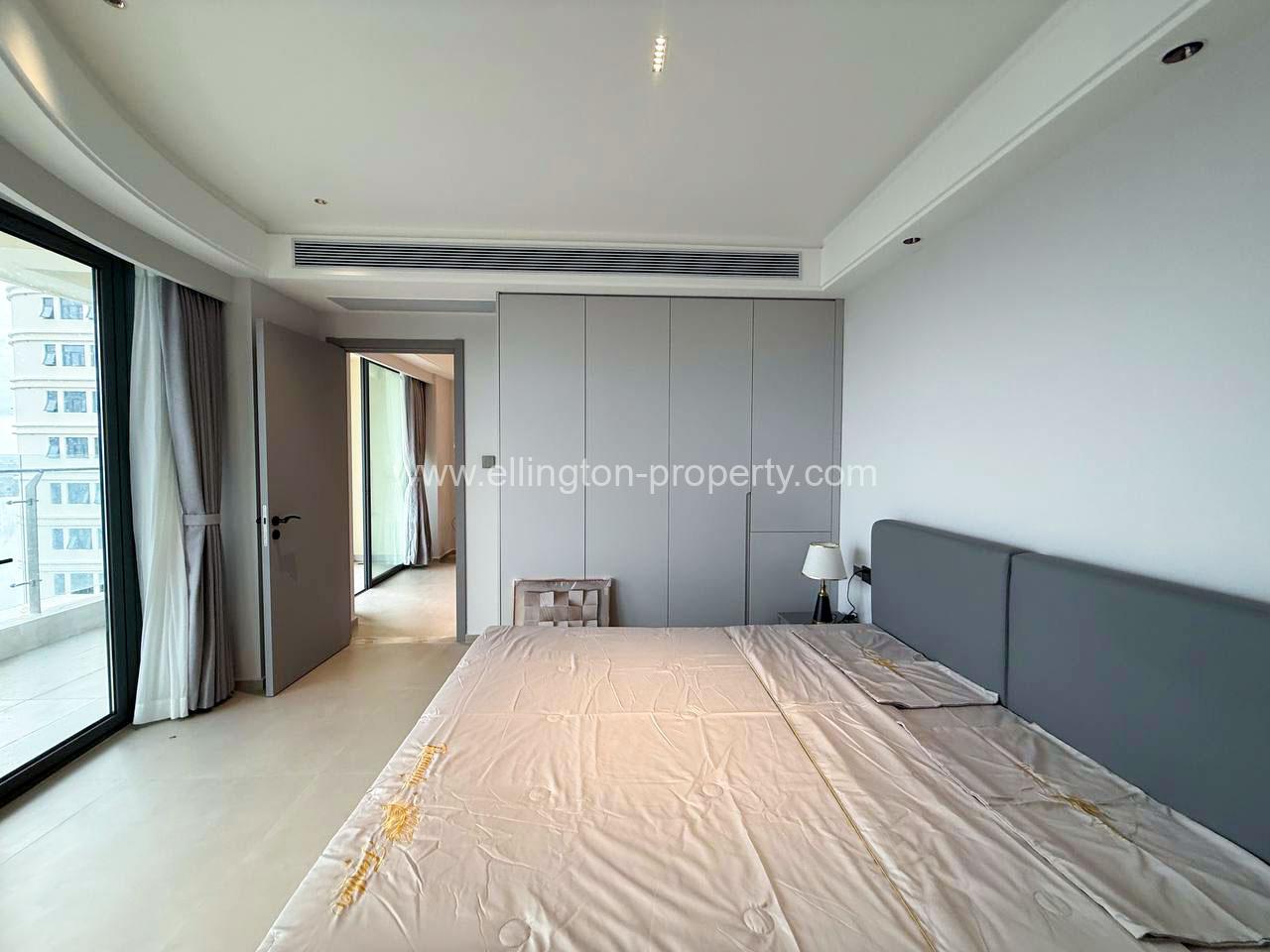 3 Bedroom Apartment La Vista One Condo, Chroy Changva - Ellington Property