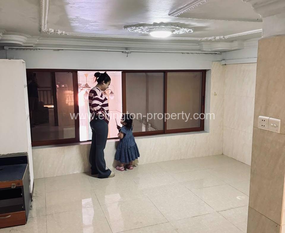 Flat House Rent At Beoung Keng Kong3 - Ellington Property