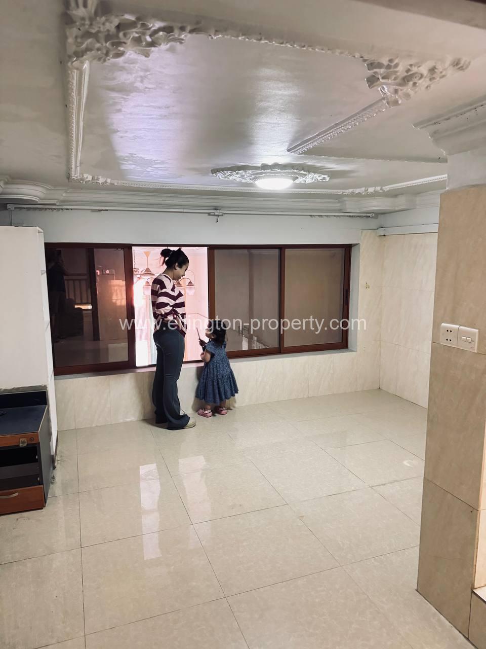 Flat House Rent At Beoung Keng Kong3 - Ellington Property