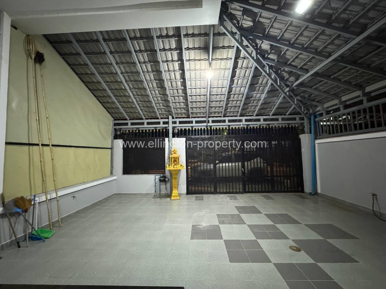 Twin Villa For Rent​ At Borey Vimean Phnom Penh 598 - Ellington Property