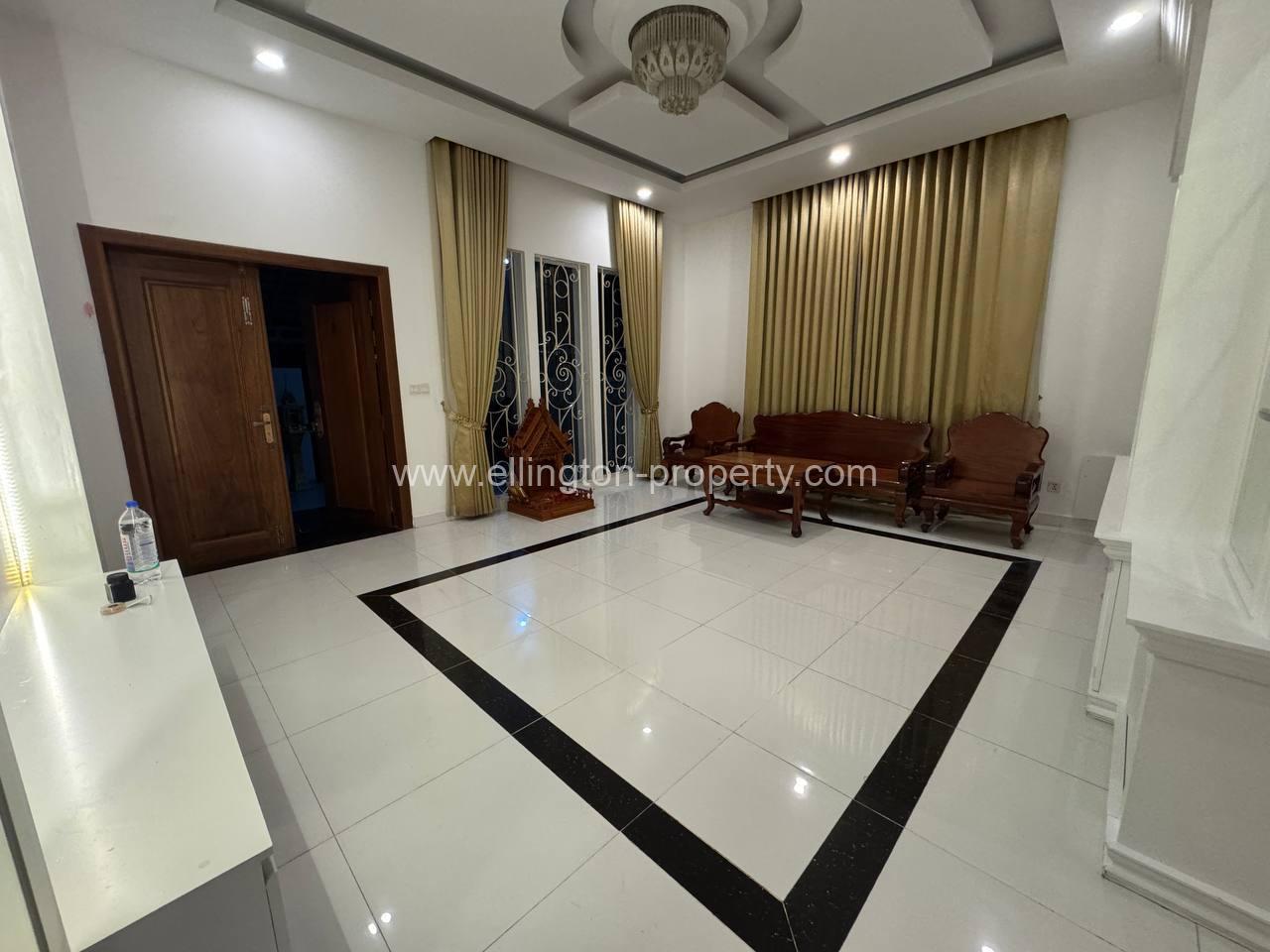 Twin Villa For Rent​ At Borey Vimean Phnom Penh 598 - Ellington Property