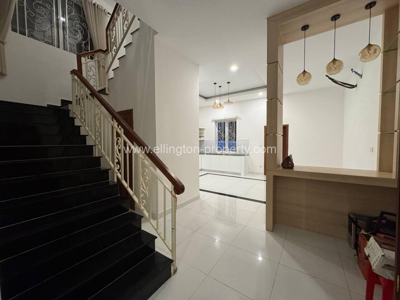 Twin Villa For Rent​ At Borey Vimean Phnom Penh 598 - Ellington Property