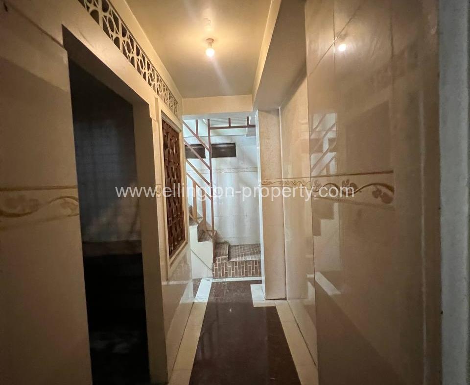 Shophouse For​​ Rent At Boung Keng Kong ( Bkk ) . - Ellington Property