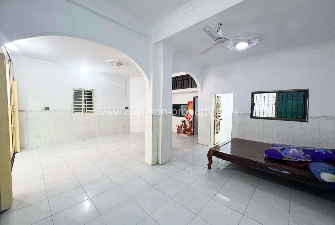 Shophouse For​​ Rent At Boung Keng Kong ( Bkk ) . - Ellington Property