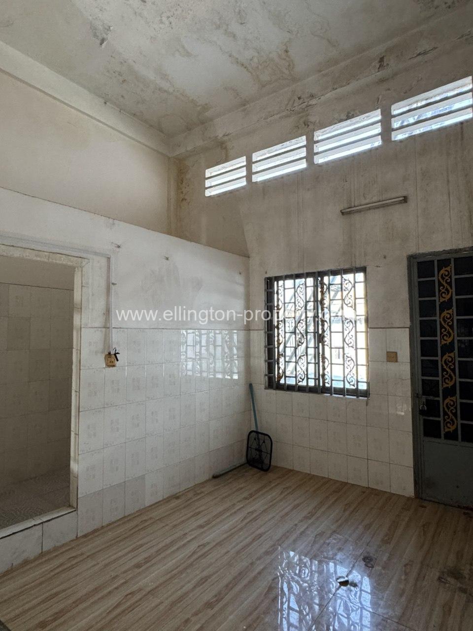 Shophouse For​​ Rent At Boung Keng Kong ( Bkk ) . - Ellington Property