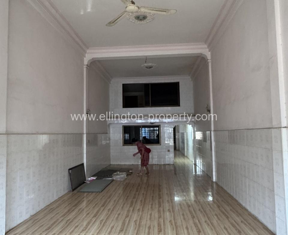 Shophouse For​​ Rent At Boung Keng Kong ( Bkk ) . - Ellington Property