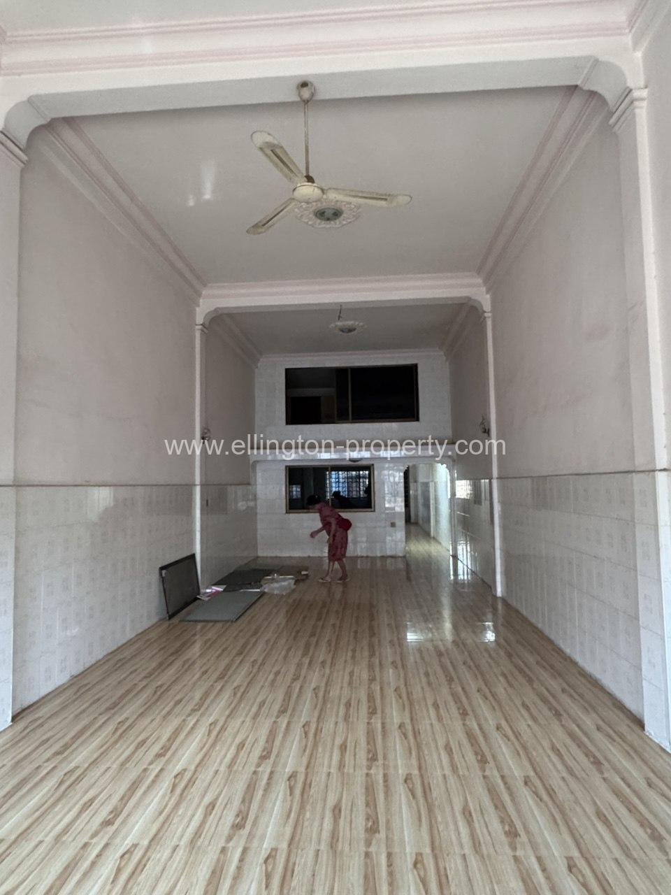 Shophouse For​​ Rent At Boung Keng Kong ( Bkk ) . - Ellington Property
