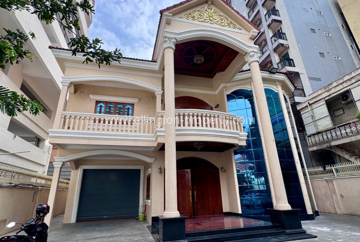 Villa For Rent At Bkk, Phnompenh - Ellington Property