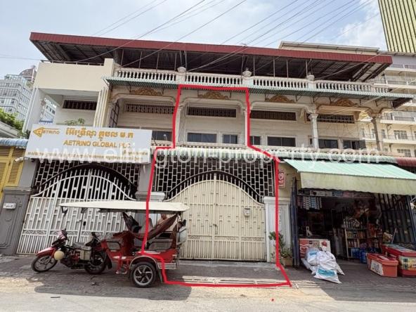 Shophouse For​​ Rent At Boung Keng Kong ( Bkk ) . - Ellington Property