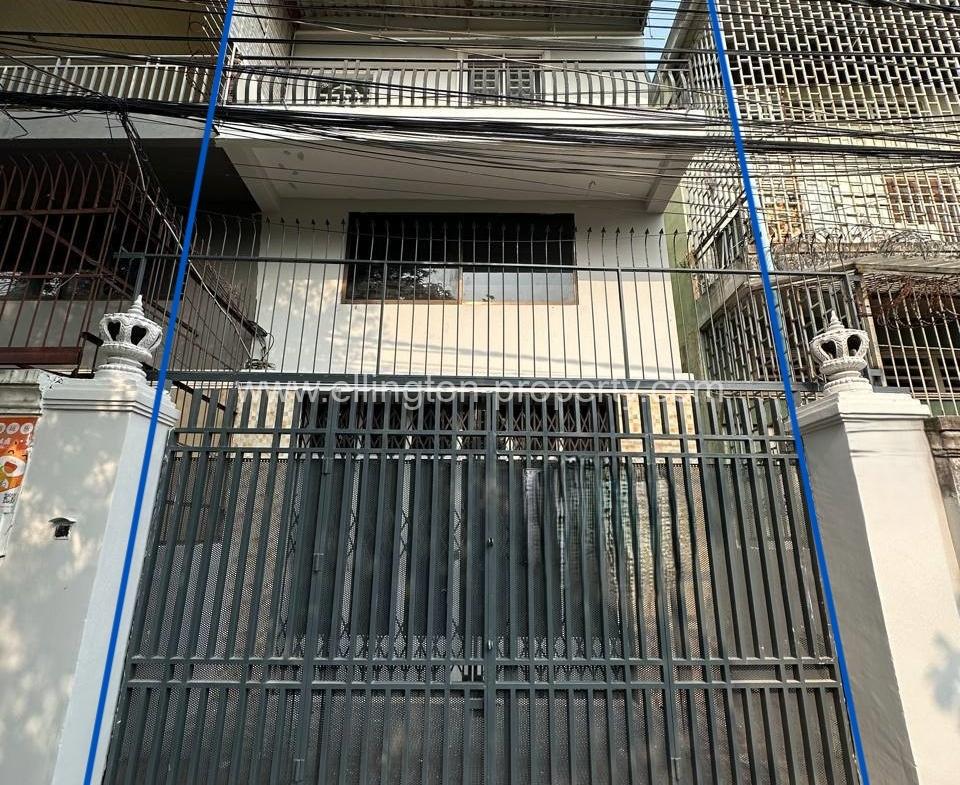 Shop House For Rent In Bassac Lane - Ellington Property