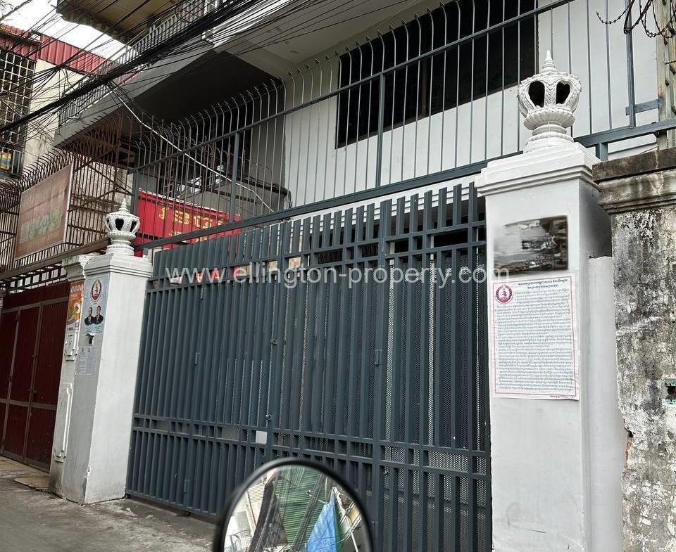 Shop House For Rent In Bassac Lane - Ellington Property