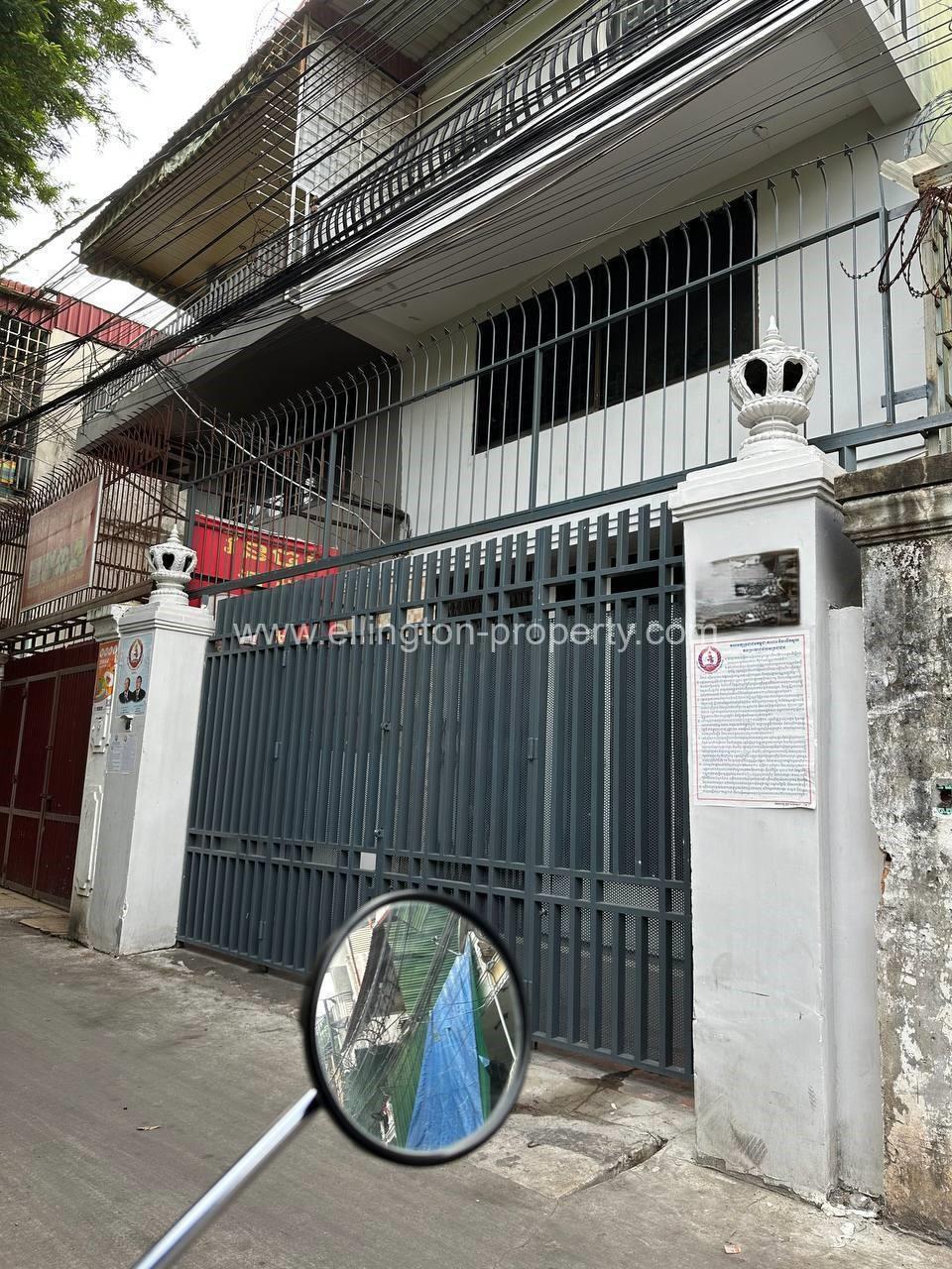 Shop House For Rent In Bassac Lane - Ellington Property