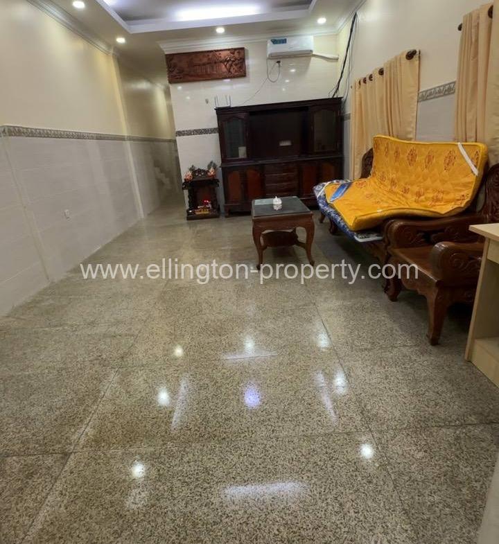 Flat House For Rent At Tuol Svay Prey 1 - Ellington Property