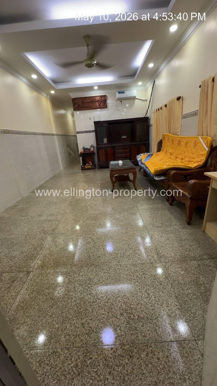Flat House For Rent At Tuol Svay Prey 1 - Ellington Property
