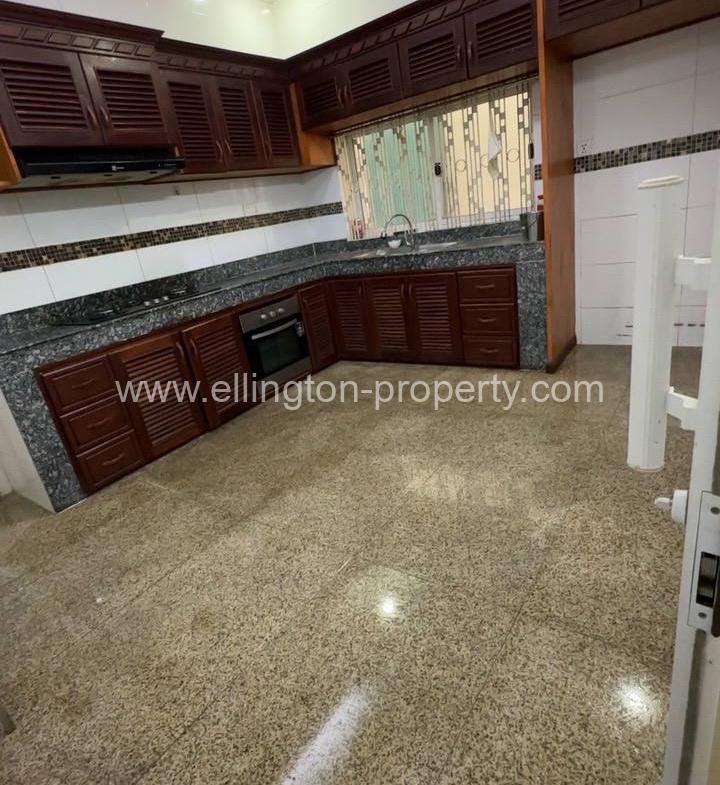 Flat House For Rent At Tuol Svay Prey 1 - Ellington Property