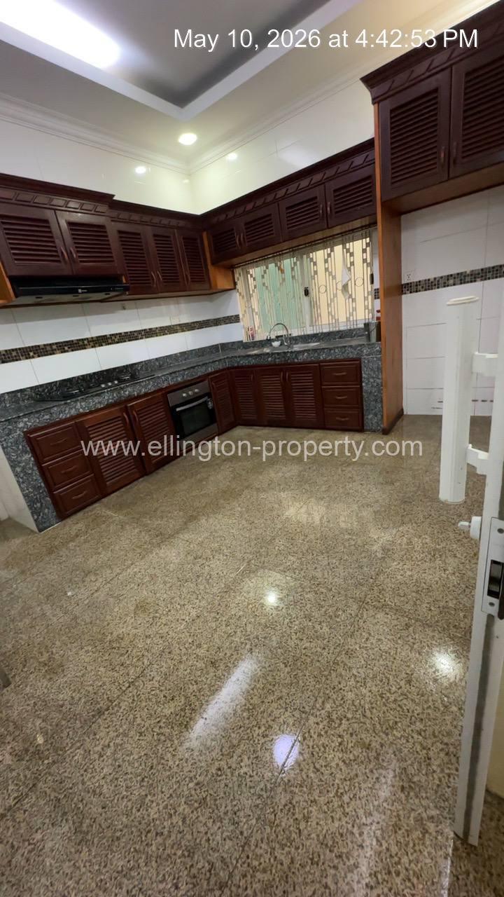 Flat House For Rent At Tuol Svay Prey 1 - Ellington Property