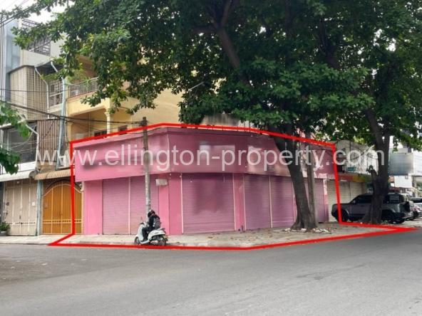 – ផ្ទះអាជីវកម្មសំរាប់ជួលនៅជិតវិមានឯករាជ្យ / Shophouse For Rent Near Independence Monument - Ellington Property