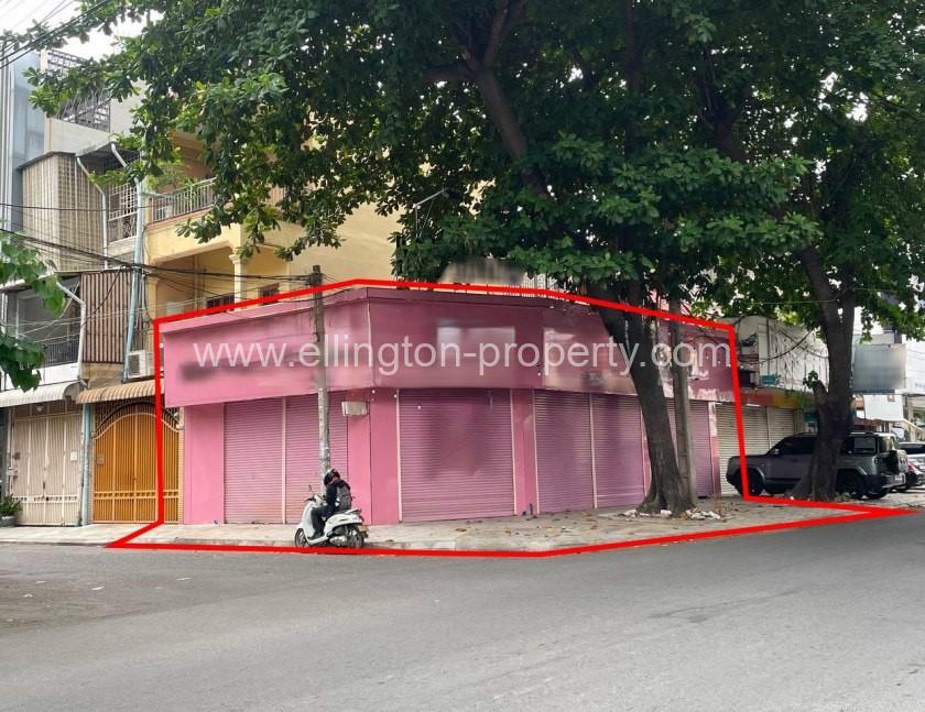 – ផ្ទះអាជីវកម្មសំរាប់ជួលនៅជិតវិមានឯករាជ្យ / Shophouse For Rent Near Independence Monument - Ellington Property