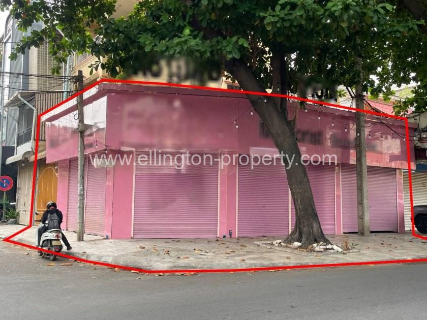 – ផ្ទះអាជីវកម្មសំរាប់ជួលនៅជិតវិមានឯករាជ្យ / Shophouse For Rent Near Independence Monument - Ellington Property