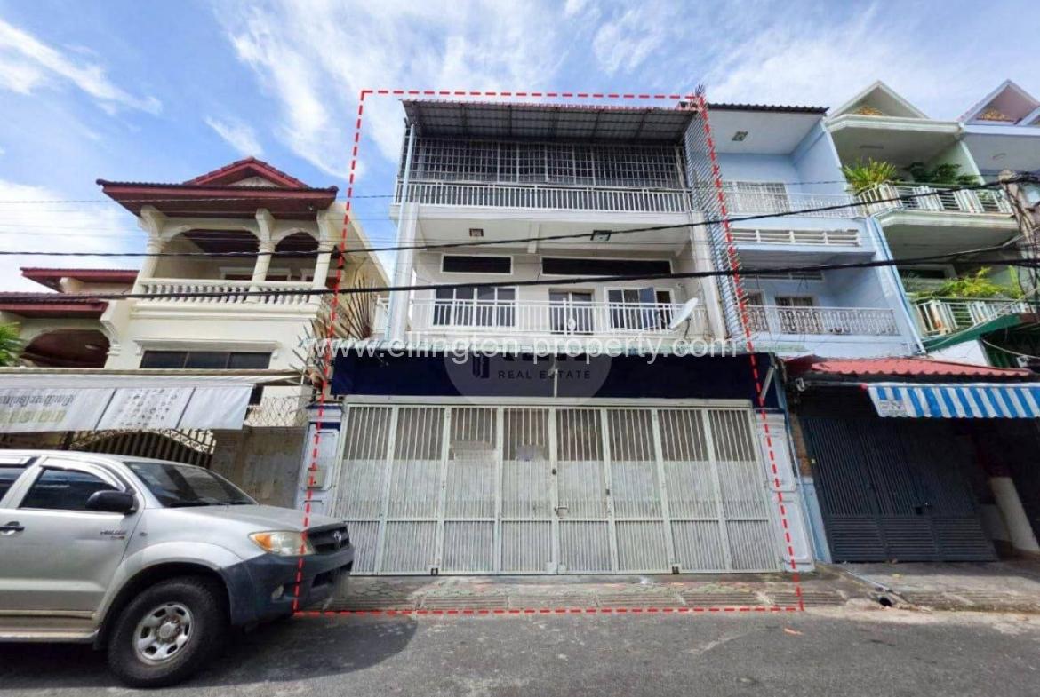 Shop House For Rent At Bkk3 - Ellington Property
