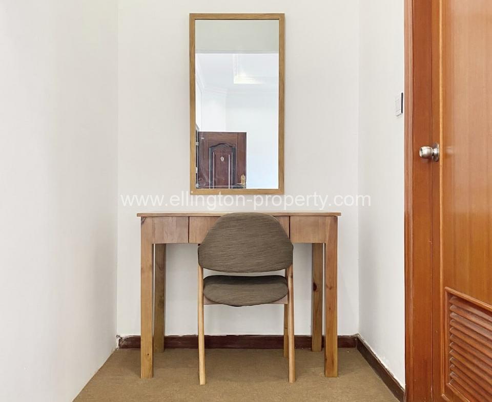 Bkk1 | 4f Furnished 1 Bedroom Serviced Apartment For Rent $650 - Ellington Property