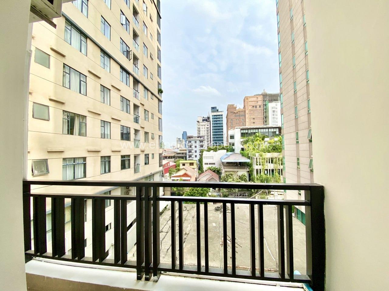 Bkk1 | 4f Furnished 1 Bedroom Serviced Apartment For Rent $650 - Ellington Property